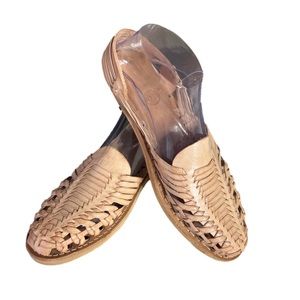 Mexican huaraches tan women’s size 9